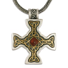 Columba s Cross in Garnet