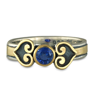 Corazon Engagement Ring in Sri Lankan Sapphire