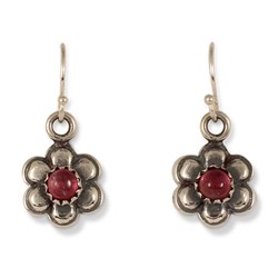 Cosmos Earrings in Pink Tourmaline