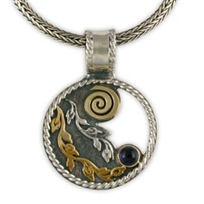 Dawn Pendant Large in Iolite