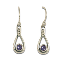 Droplet Earrings in Sterling Silver