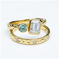 Faith et Moi Ring in 18K Yellow Gold
