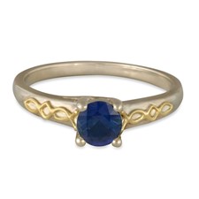 Felicity Solitaire Engagement Ring in Sri Lankan Sapphire