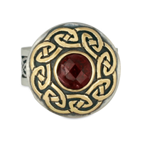 Heather Ring in Two Tone