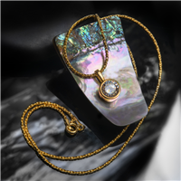 Iberia Drop Pendant in 18K Gold in 18K Yellow Gold