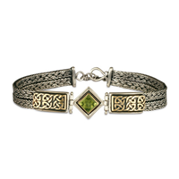 Iona Bracelet with Gem in Peridot