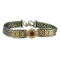 Iona Rays Bracelet in Garnet