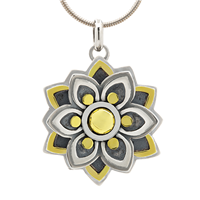 Kamala Pendant in Two Tone