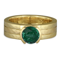 Marcello Engagement Ring in Emerald