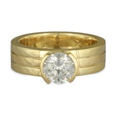 Marcello Engagement Ring in 18K Yellow Gold
