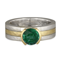 Marcello Engagement Ring in Emerald