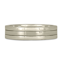 Marcello Wedding Ring in 14K White Gold