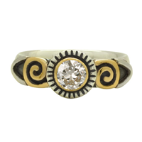 Medina Ring in Two Tone