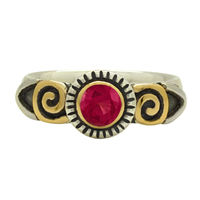 Medina Ring in Ruby