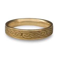 Narrow Infinity Wedding Ring in 14K Yellow Gold
