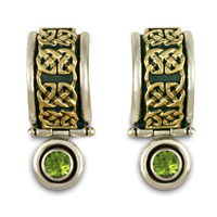 Renee Earrings in Peridot