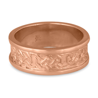 Shannon Wedding Ring in 14K Rose Gold