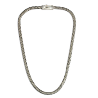 Silver Woven Chain in Sterling Silver