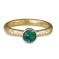 Simplicity Engagement Ring in Emerald
