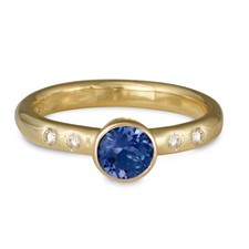 Simplicity Engagement Ring in Sri Lankan Sapphire