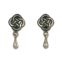 Sita Drop Earrings in Sterling Silver