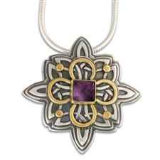 Southern Star Pendant in Amethyst