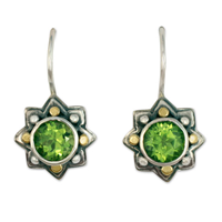 Sunrope Earrings in Peridot