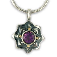 Sunrope Pendant in Amethyst