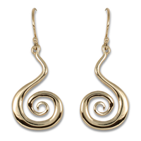 Vox Mundi Earrings Gold in 14K Yellow Gold