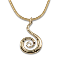 Vox Mundi Pendant Gold in 14K Yellow Gold