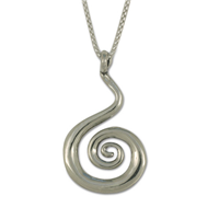 Vox Mundi Pendant in Sterling Silver